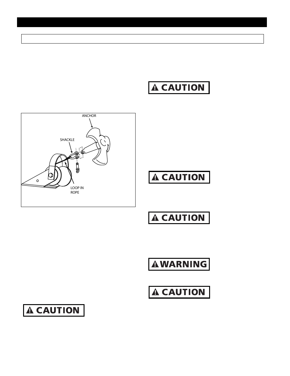 Recommended operating procedures | Powerwinch Deck Mate 25 User Manual | Page 12 / 16
