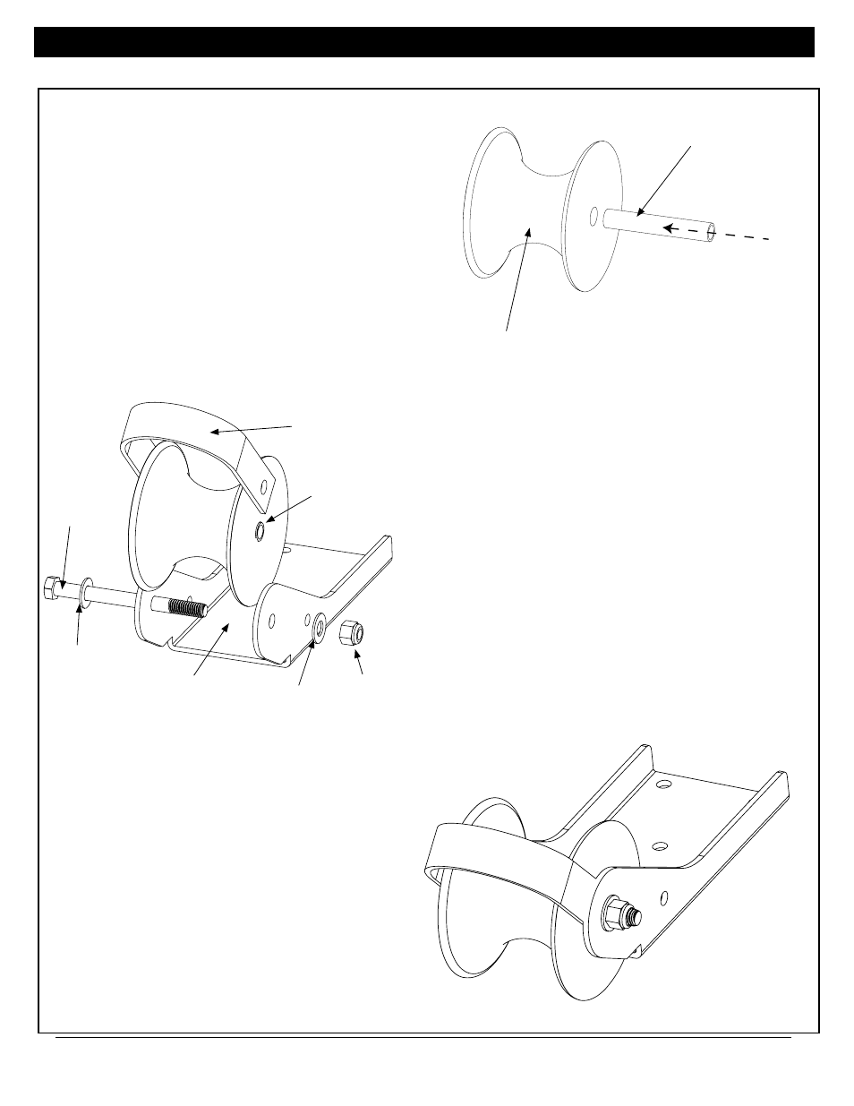 Operating instructions and replacement parts list, Deckmate 25 free fall pontoon windlass | Powerwinch Deck Mate 25 User Manual | Page 4 / 16