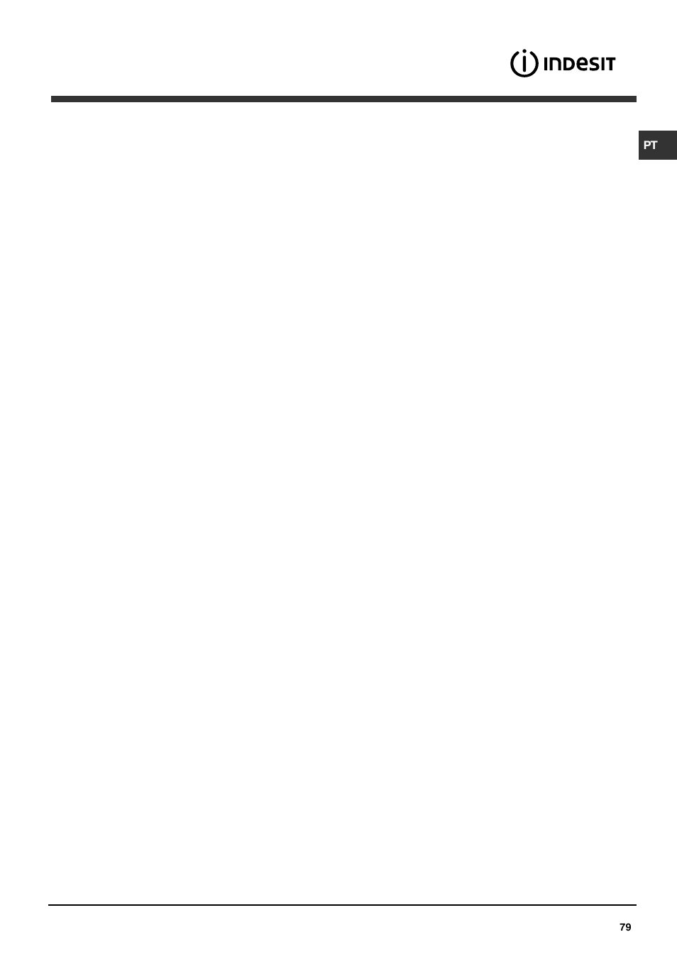 Indesit DFG 051 User Manual | Page 79 / 80