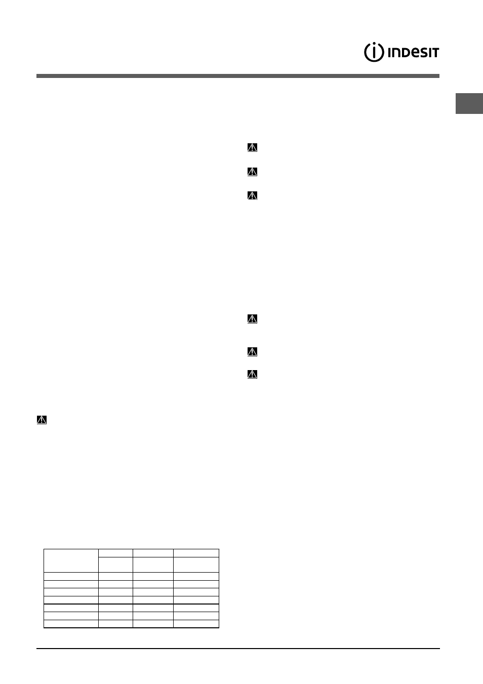 Spüloptionen | Indesit DSG 573 User Manual | Page 43 / 84