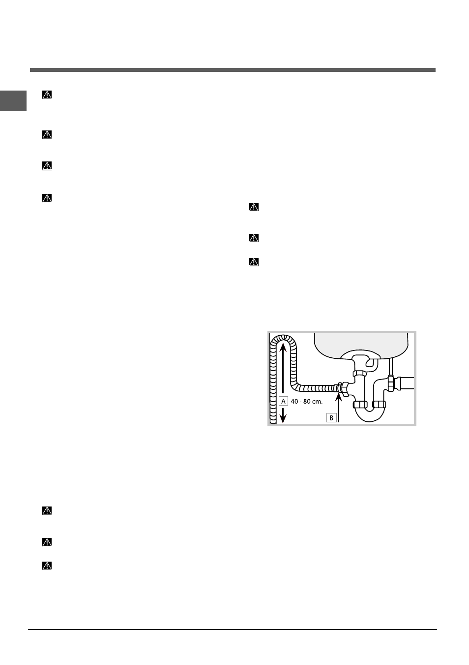 Instalación, Colocación y nivelación, Conexiones hidráulicas y eléctricas | Indesit DIF 04 User Manual | Page 46 / 80