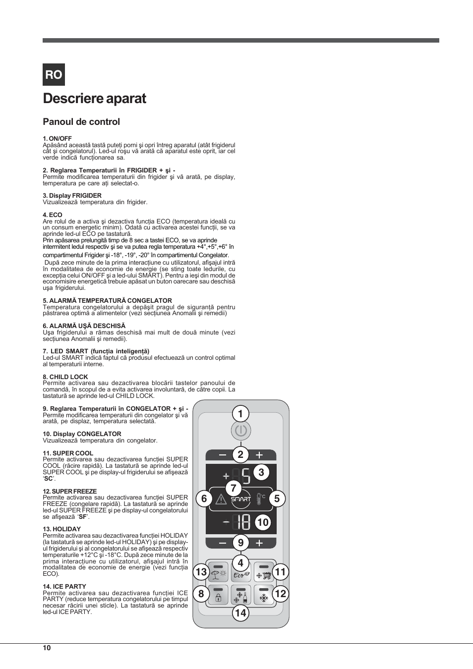 Indesit PBAA 33 F D User Manual | Page 10 / 52