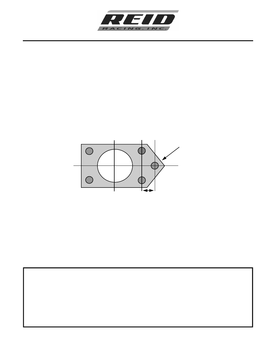 Reid Racing DANA 60 D60001CR User Manual | 1 page