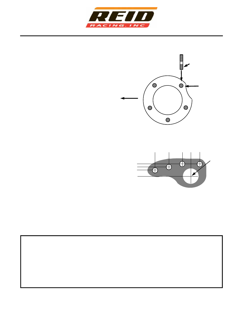 Reid Racing DANA 44 D44001FR User Manual | 1 page