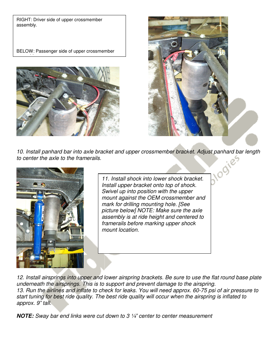 Ridetech 13056799 User Manual | Page 4 / 5