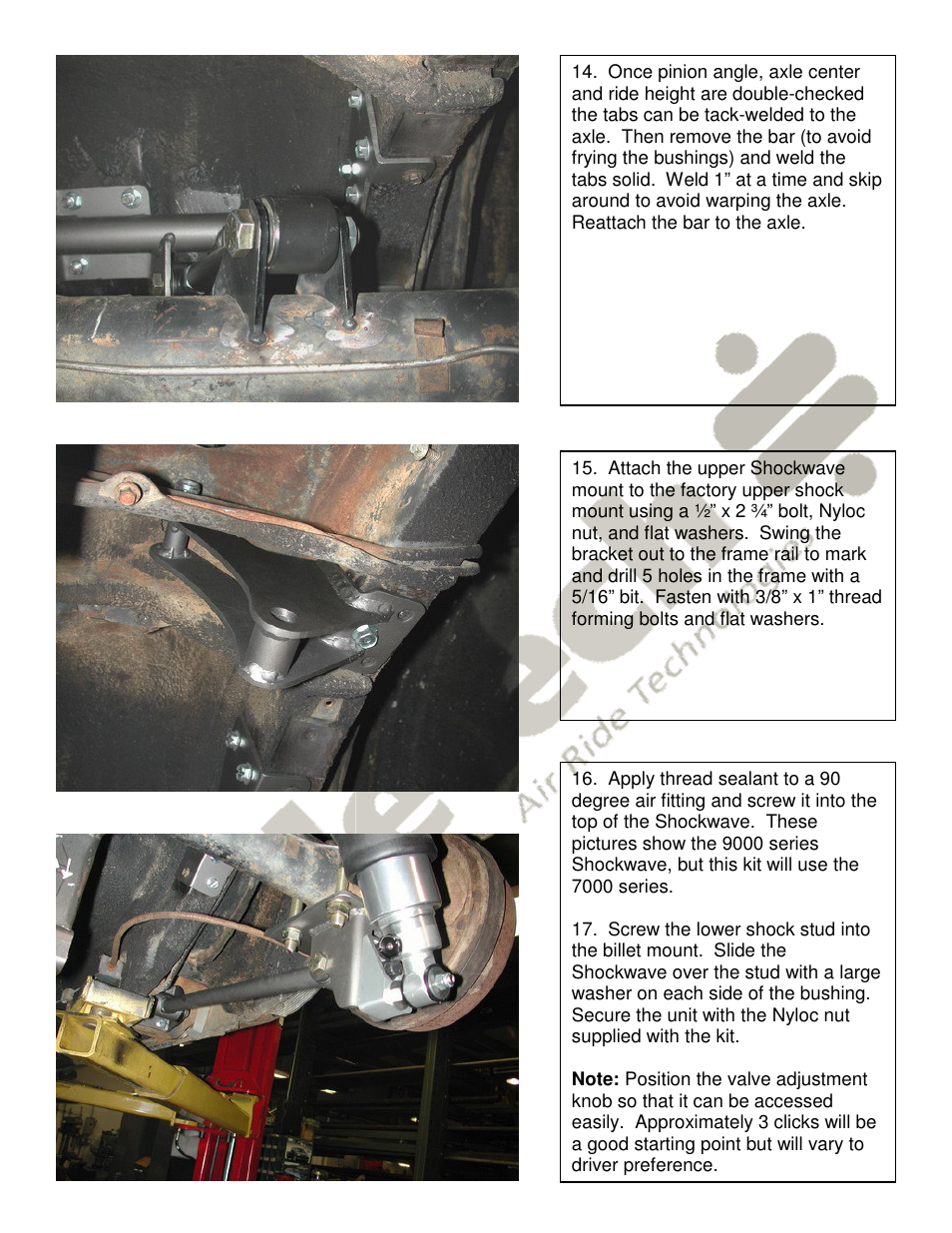 Ridetech 13027199 User Manual | Page 5 / 8