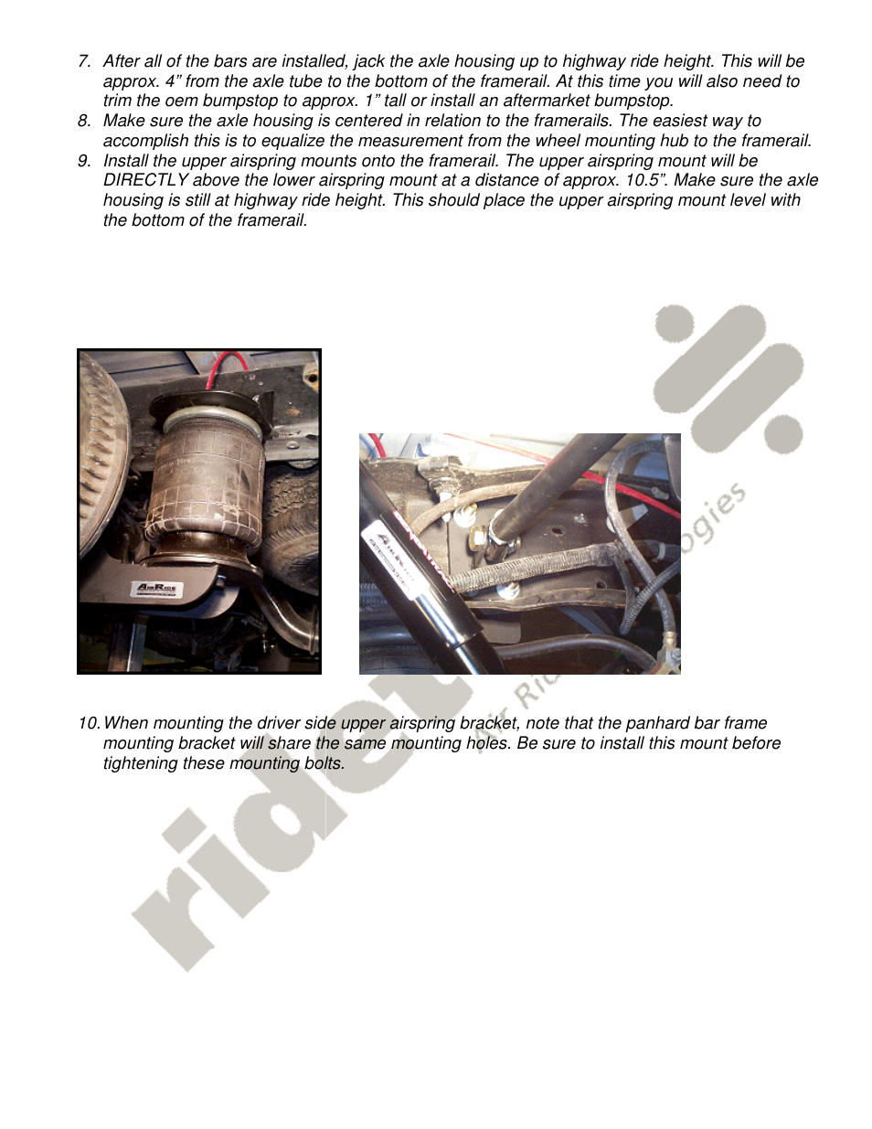 Ridetech 13006799 User Manual | Page 3 / 4