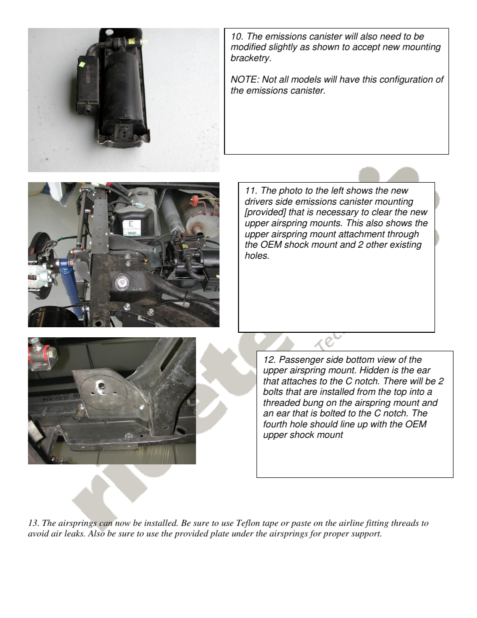 Ridetech 12176799 User Manual | Page 6 / 7