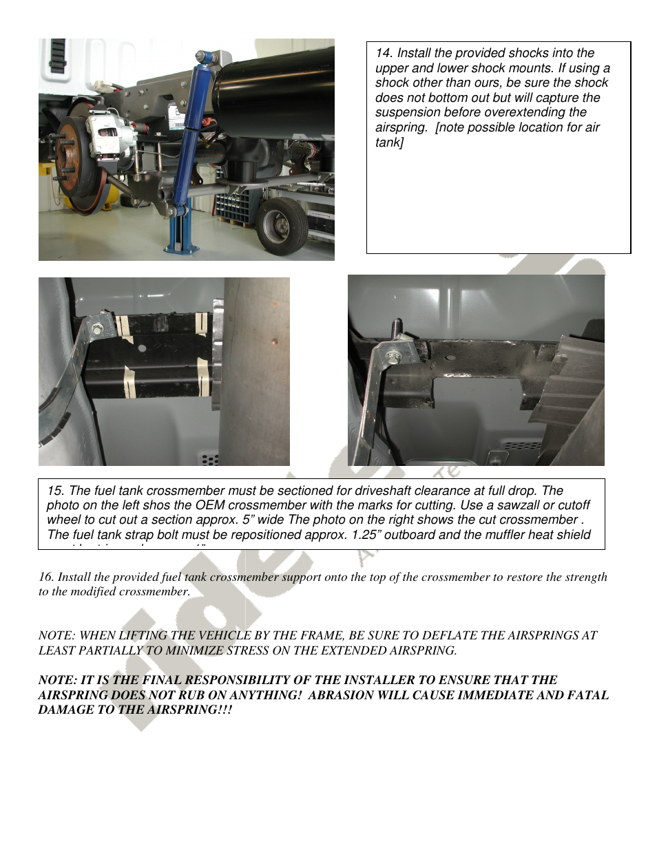 Ridetech 12176799 User Manual | Page 7 / 7