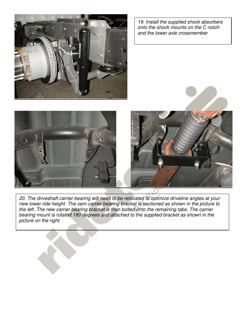 Ridetech 11456799 User Manual | Page 8 / 9