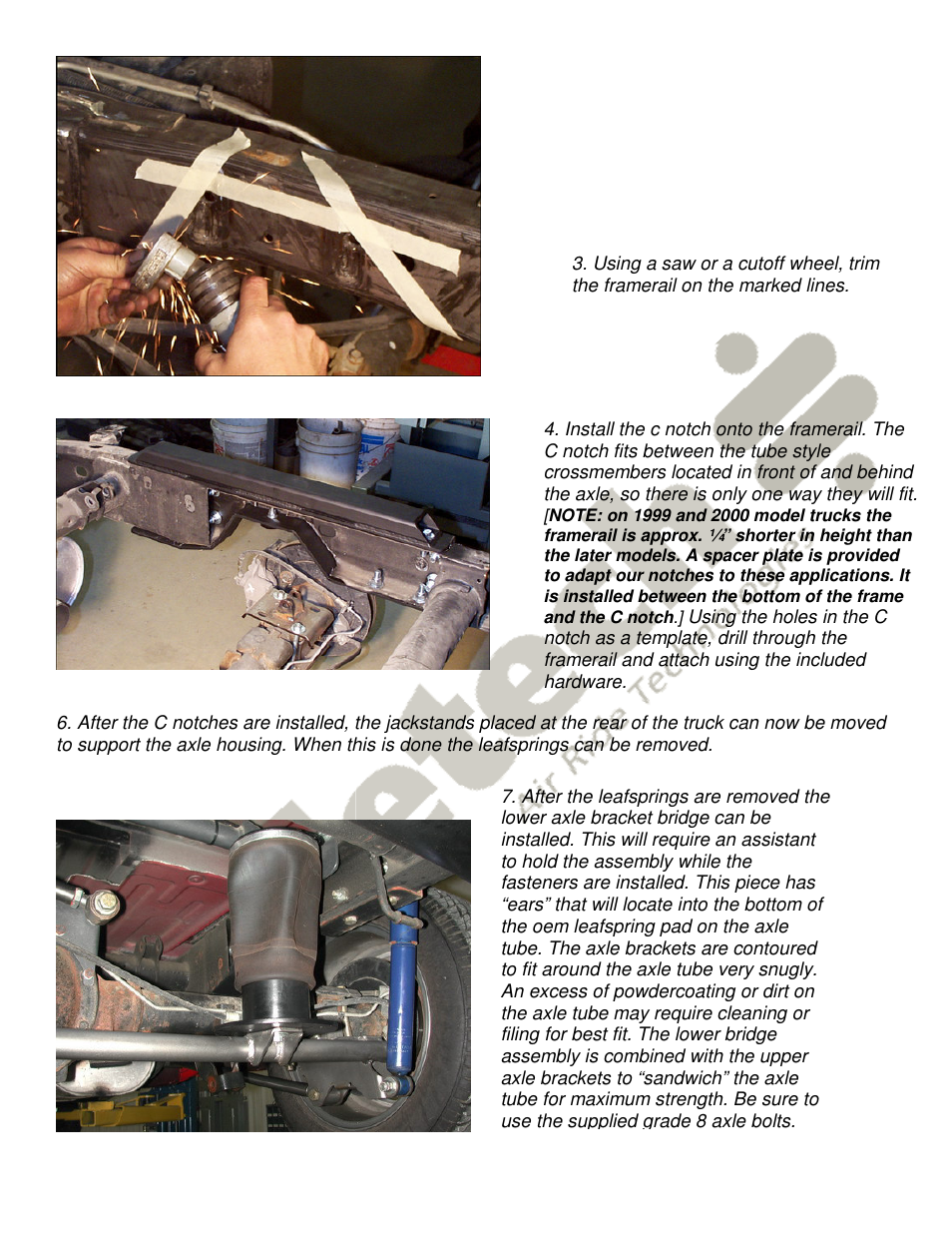 Ridetech 11386799 User Manual | Page 4 / 8