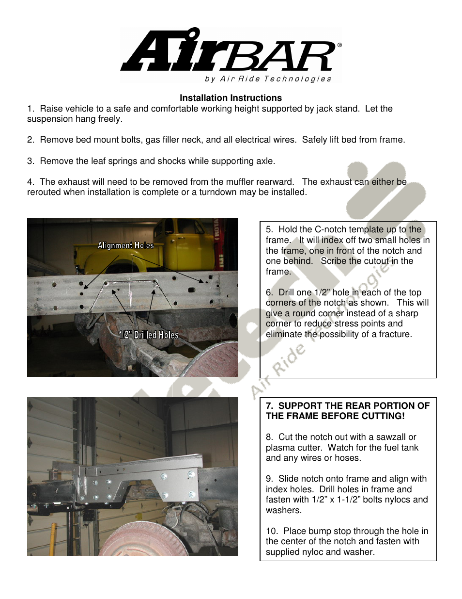 Ridetech 11376799 User Manual | Page 3 / 6