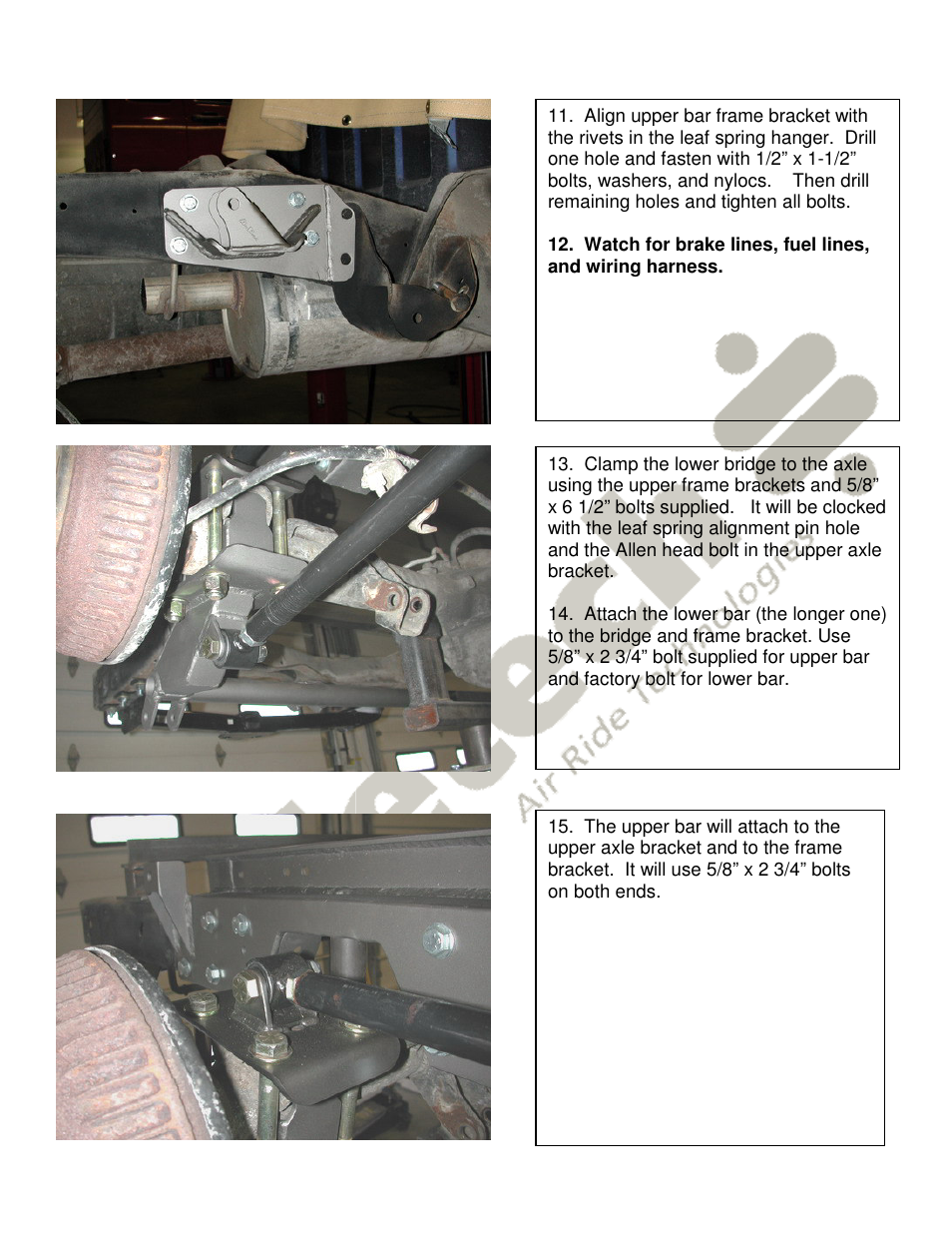 Ridetech 11376799 User Manual | Page 4 / 6