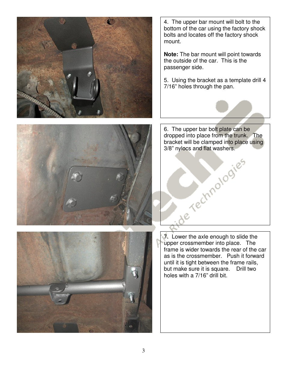 Ridetech 11257199 User Manual | Page 3 / 8