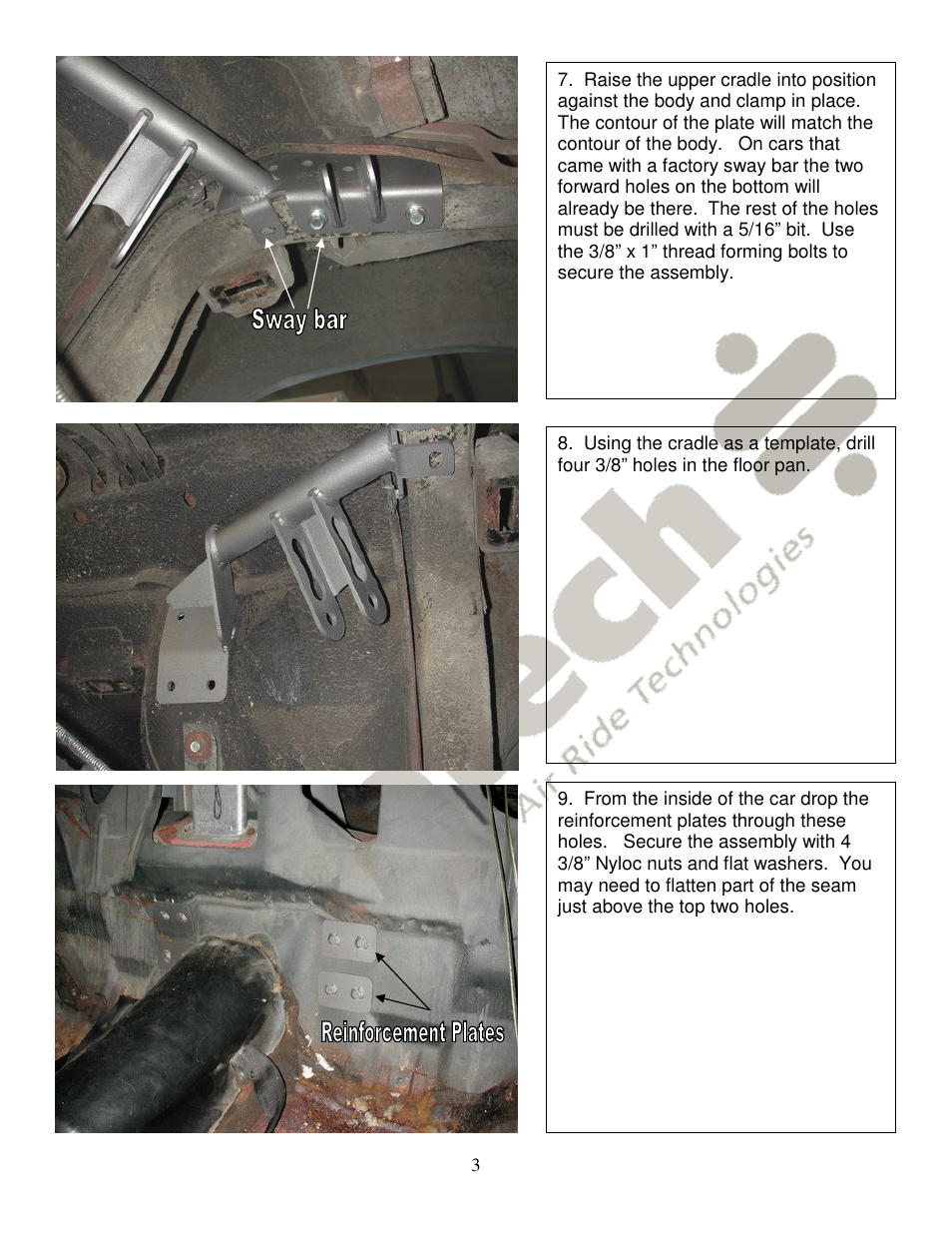 Ridetech 11177199 User Manual | Page 3 / 8
