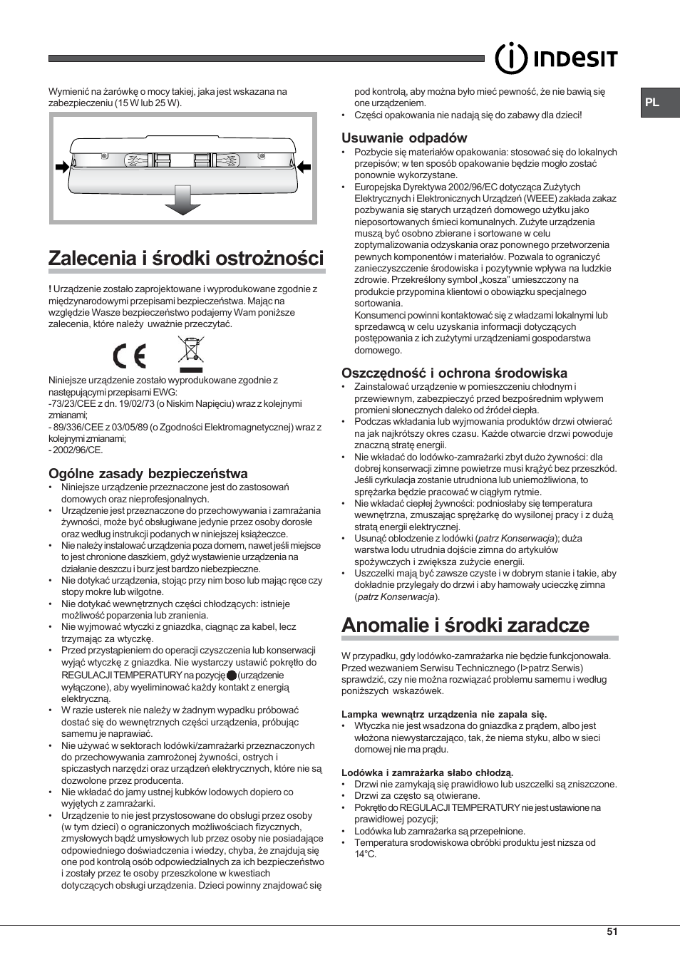 Indesit BIAA 1x xx xx User Manual | Page 51 / 72