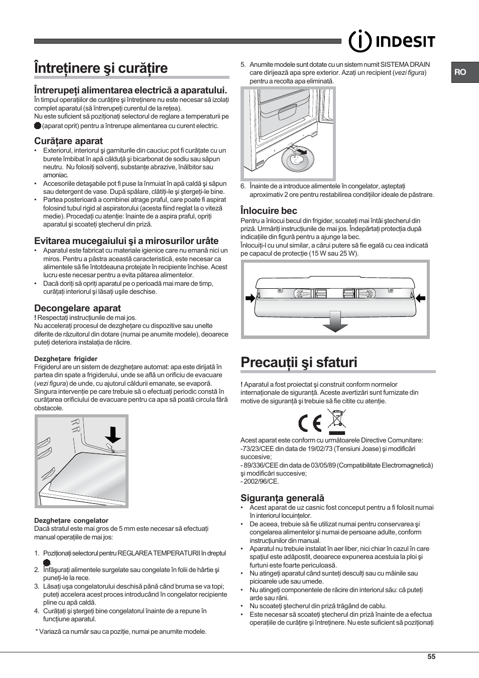 Indesit BIAA 1x xx xx User Manual | Page 55 / 72