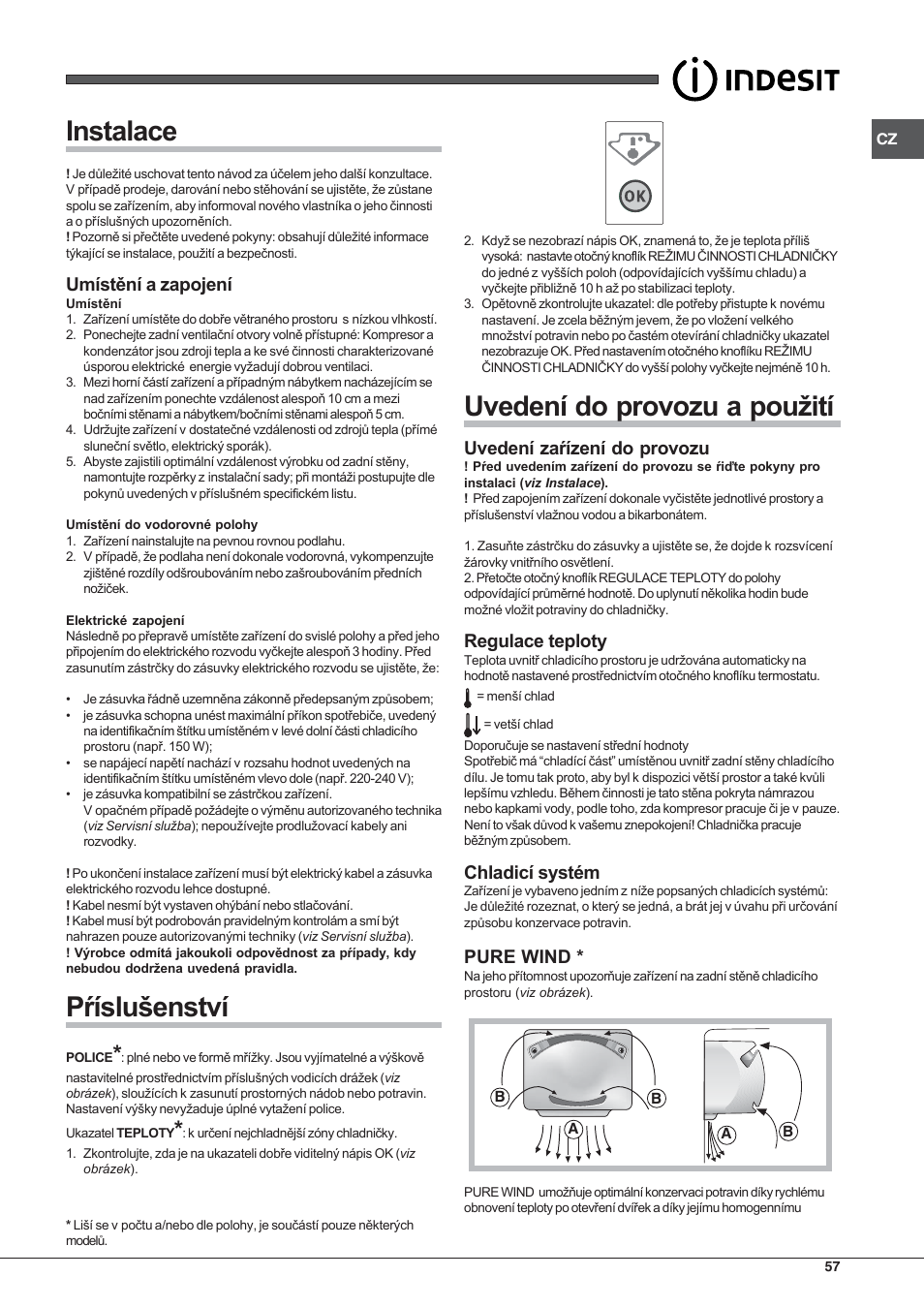 Indesit BIAA 1x xx xx User Manual | Page 57 / 72