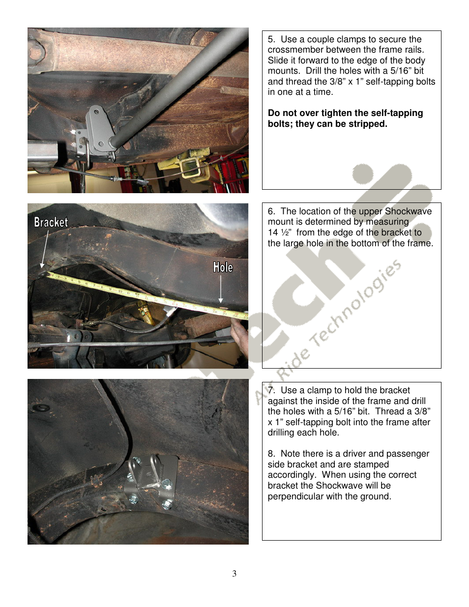 Ridetech 11037199 User Manual | Page 3 / 7