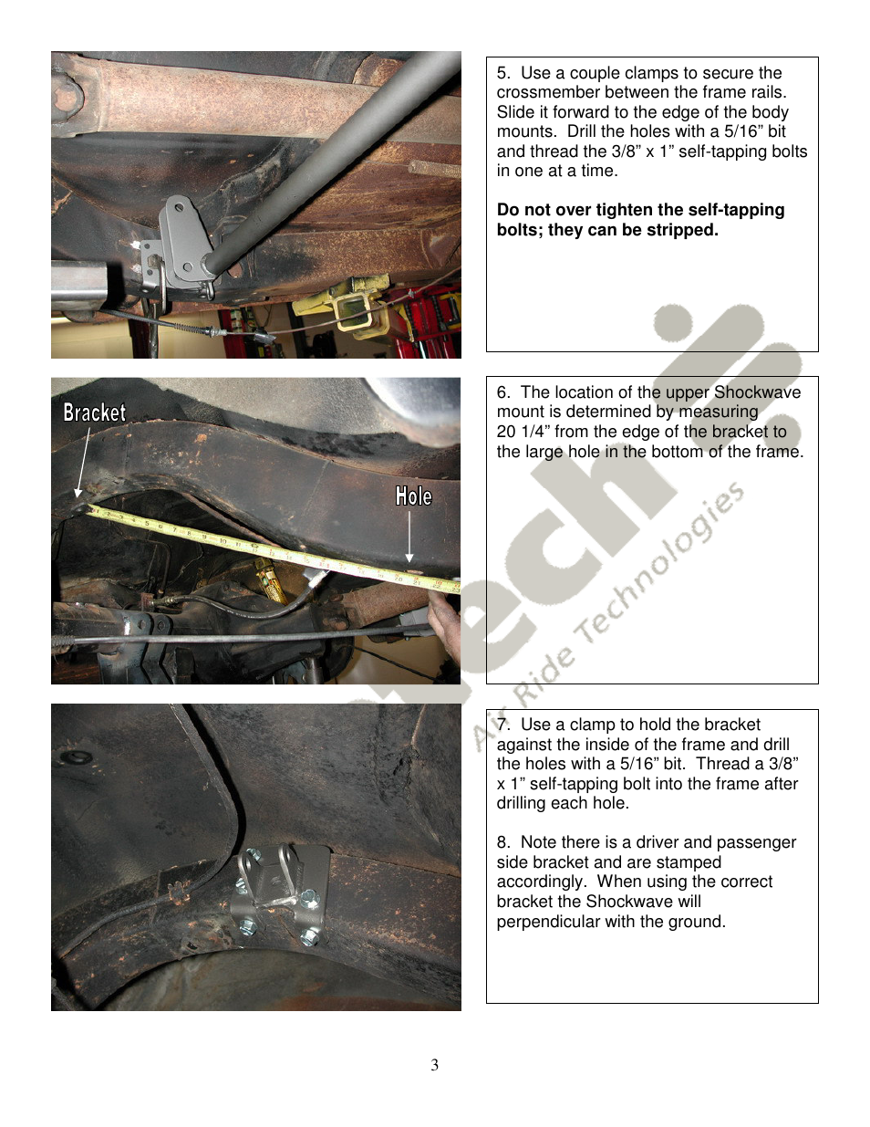 Ridetech 11027199 User Manual | Page 3 / 7