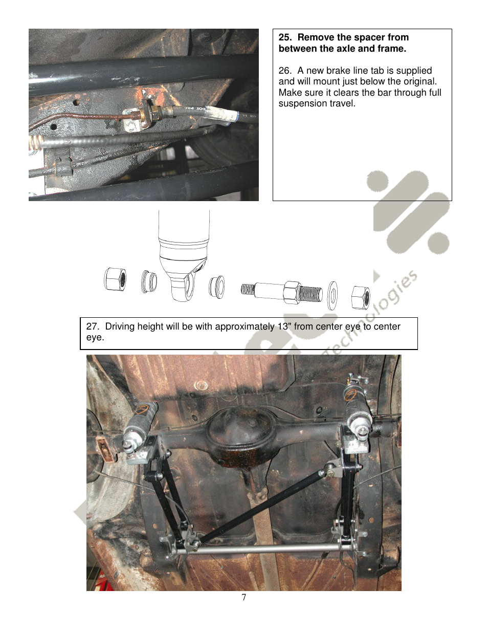 Ridetech 11027199 User Manual | Page 7 / 7