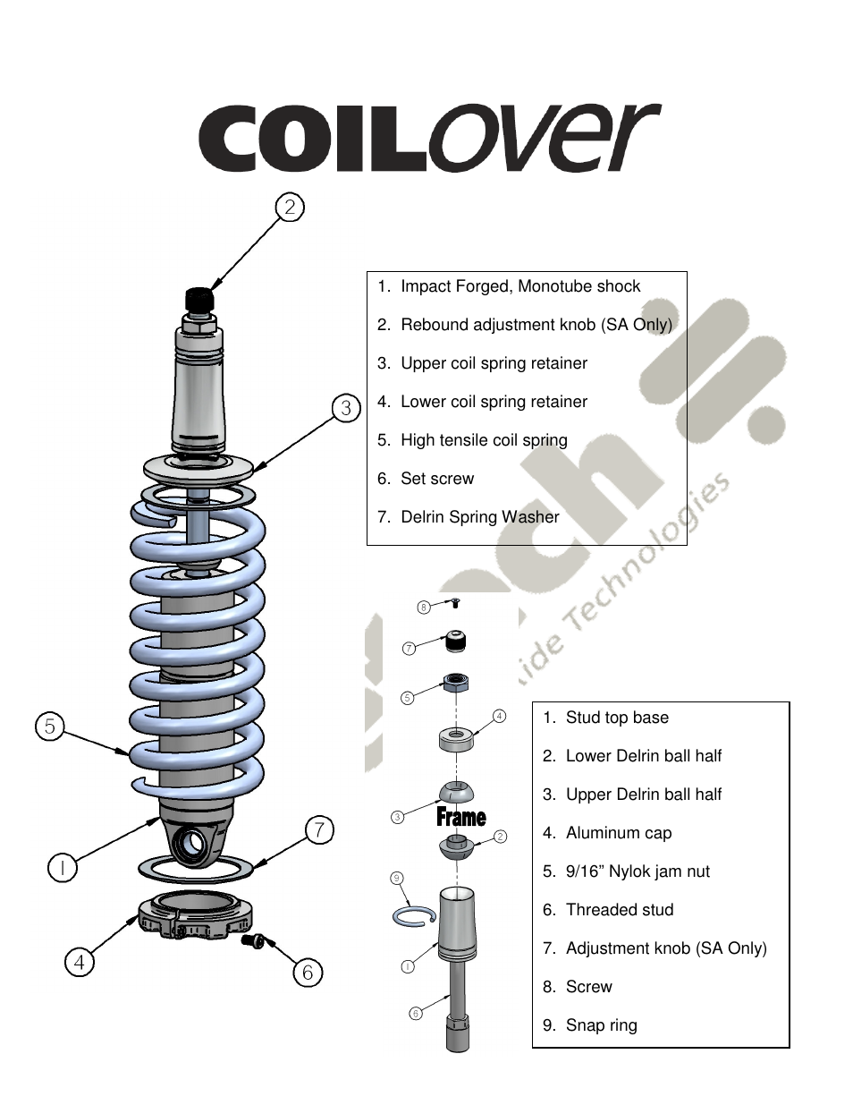 Ridetech 12103510 User Manual | Page 2 / 4