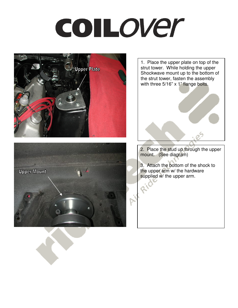 Ridetech 12103509 User Manual | Page 3 / 4