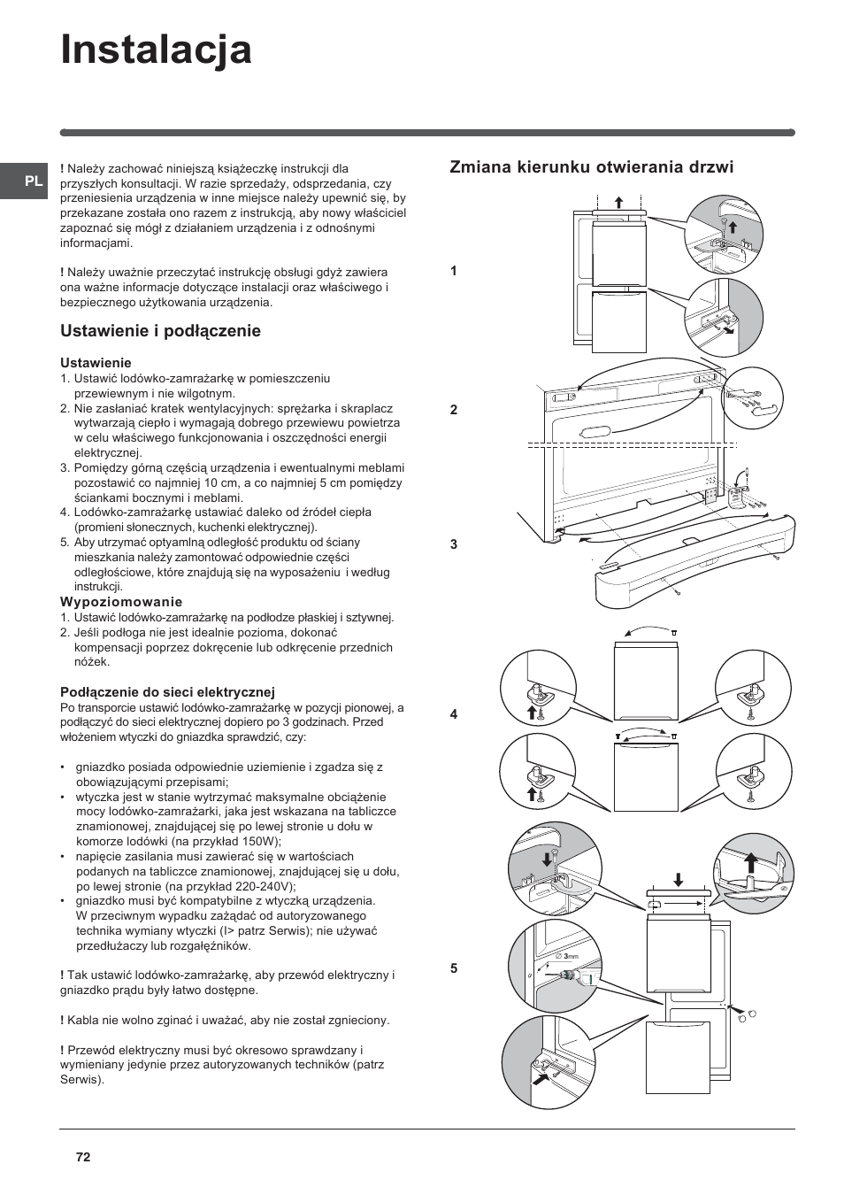 Indesit BAAN 14 X User Manual | Page 72 / 80