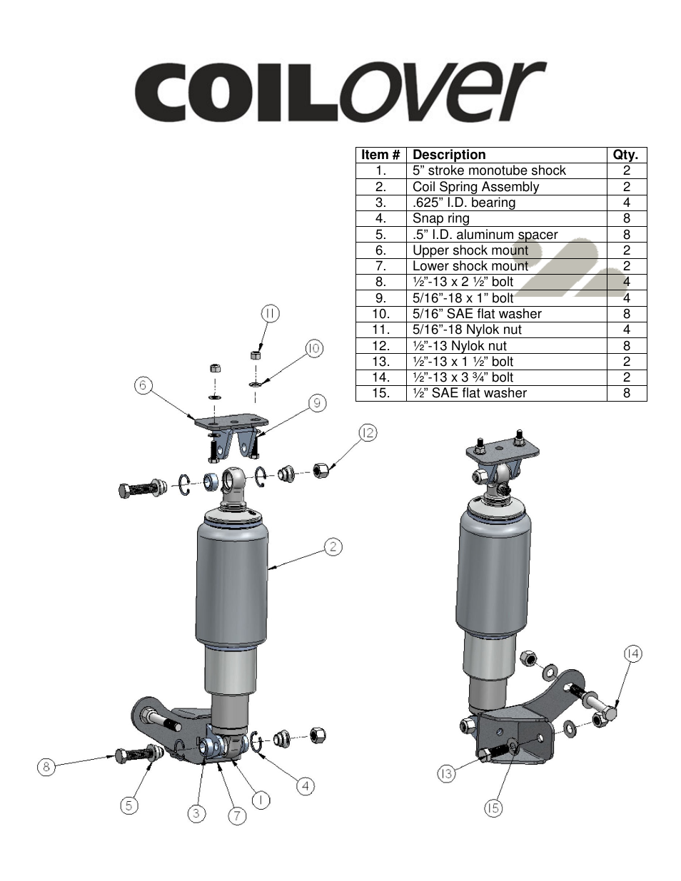 Ridetech 11326110 User Manual | Page 4 / 6