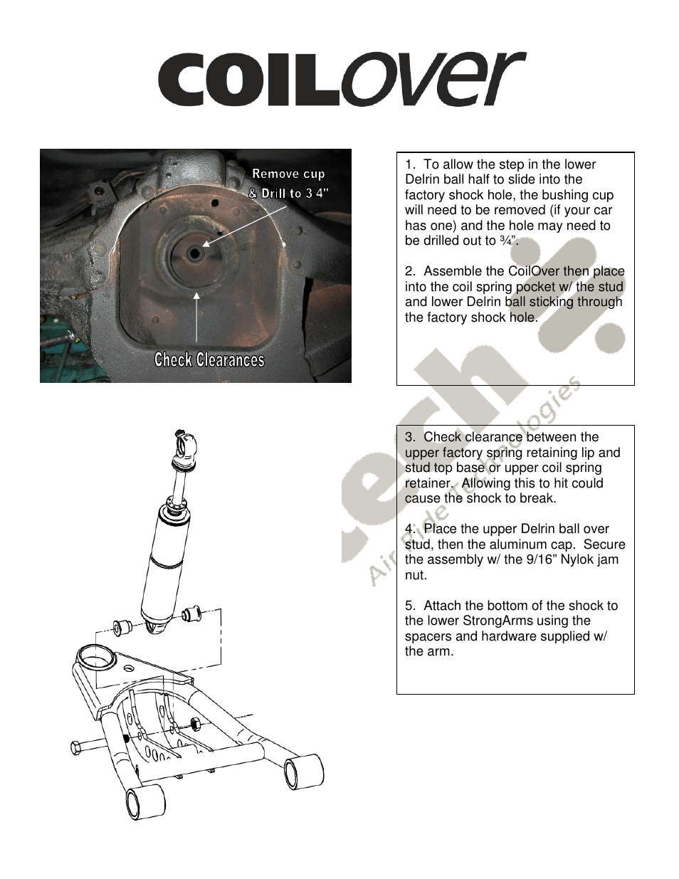 Ridetech 11283509 User Manual | Page 3 / 4