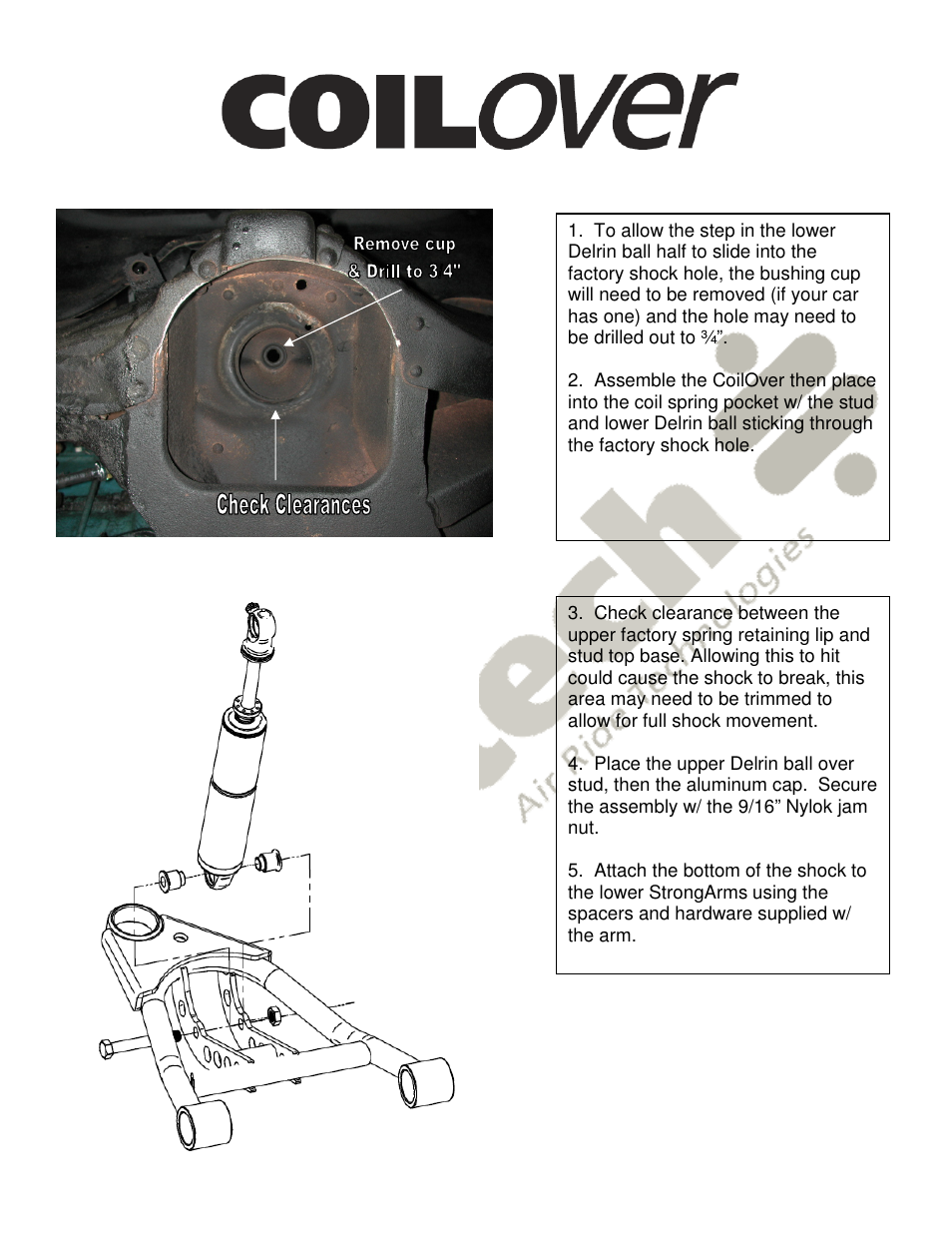 Ridetech 11243509 User Manual | Page 3 / 4