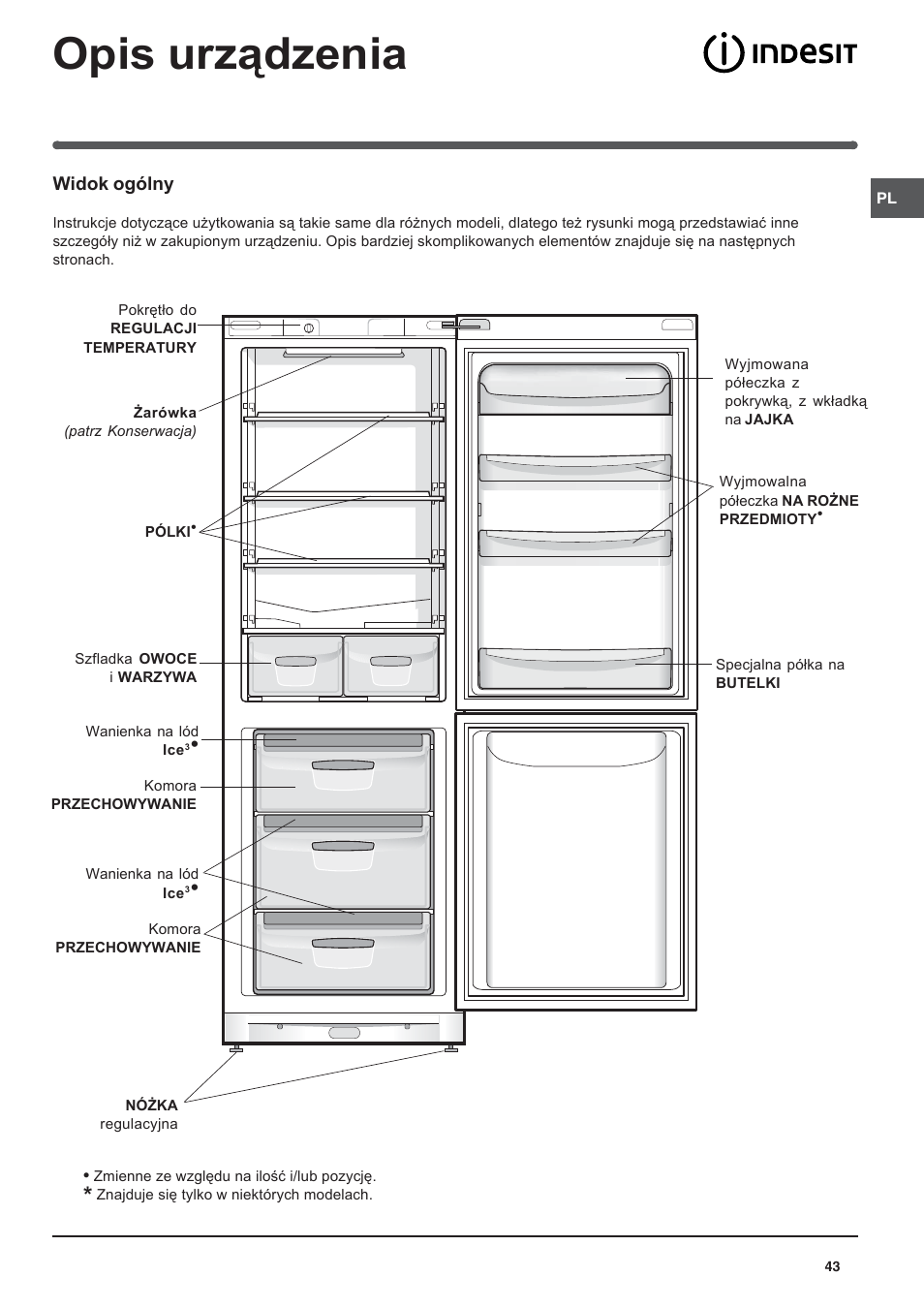 Indesit BAAAN 13 X User Manual | Page 43 / 48