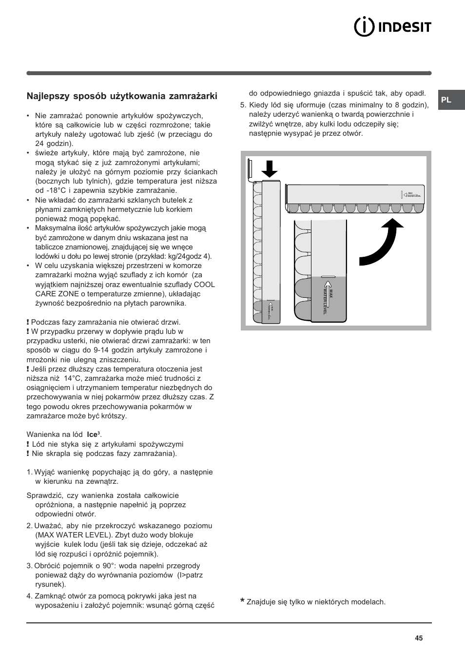 Indesit BAAAN 13 X User Manual | Page 45 / 48