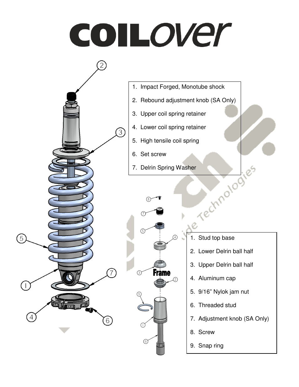 Ridetech 11173509 User Manual | Page 2 / 4