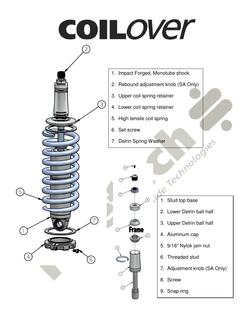 Ridetech 11053510 User Manual | Page 2 / 4