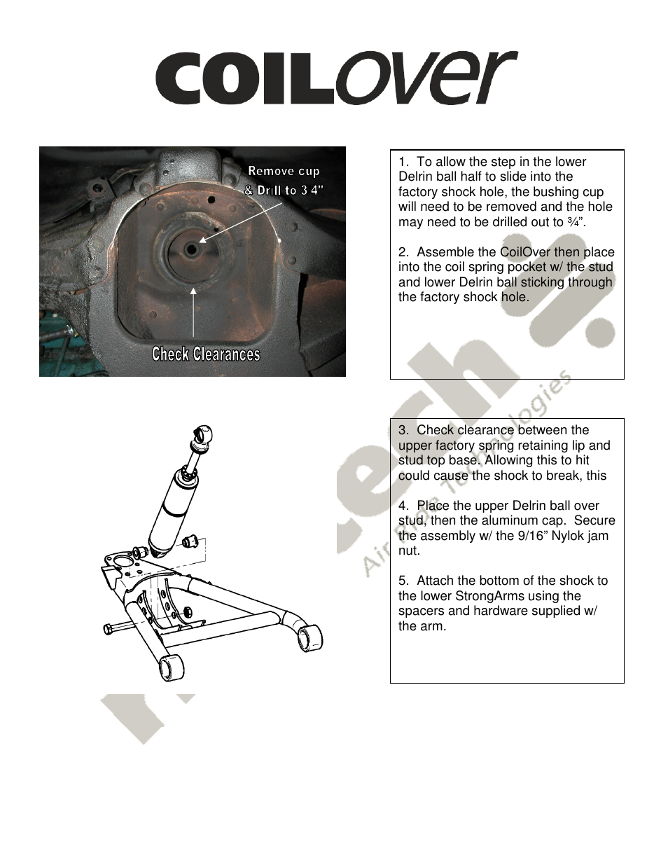 Ridetech 11013509 User Manual | Page 3 / 4