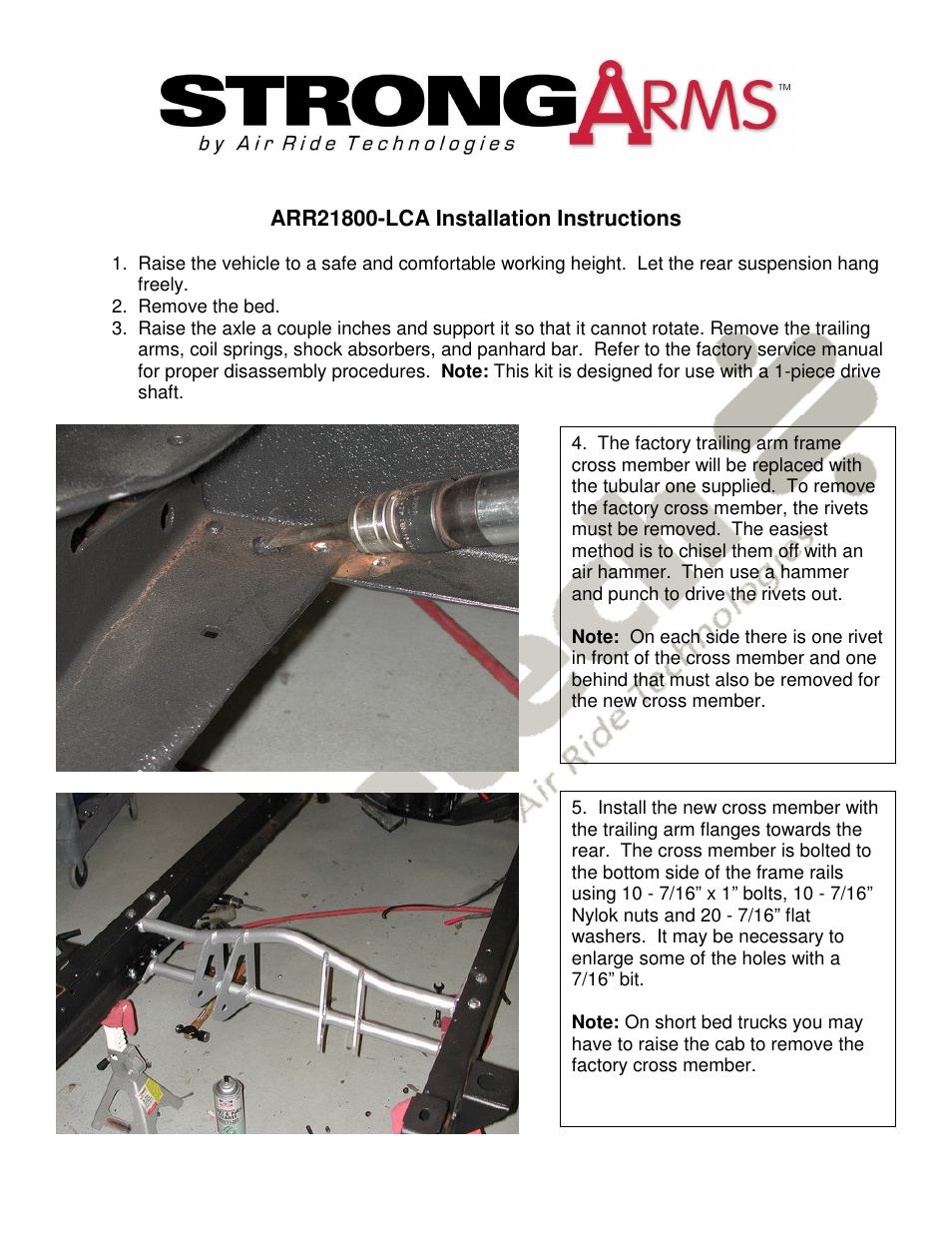 Ridetech 11336799 User Manual | Page 3 / 8