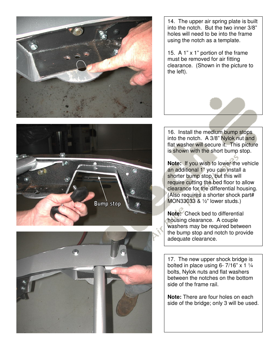 Ridetech 11336799 User Manual | Page 6 / 8