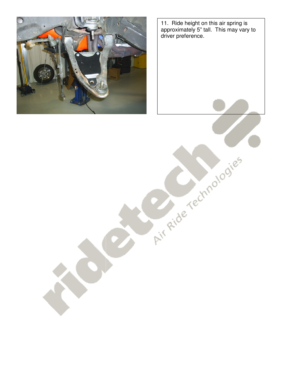 Ridetech 11221099 User Manual | Page 3 / 3