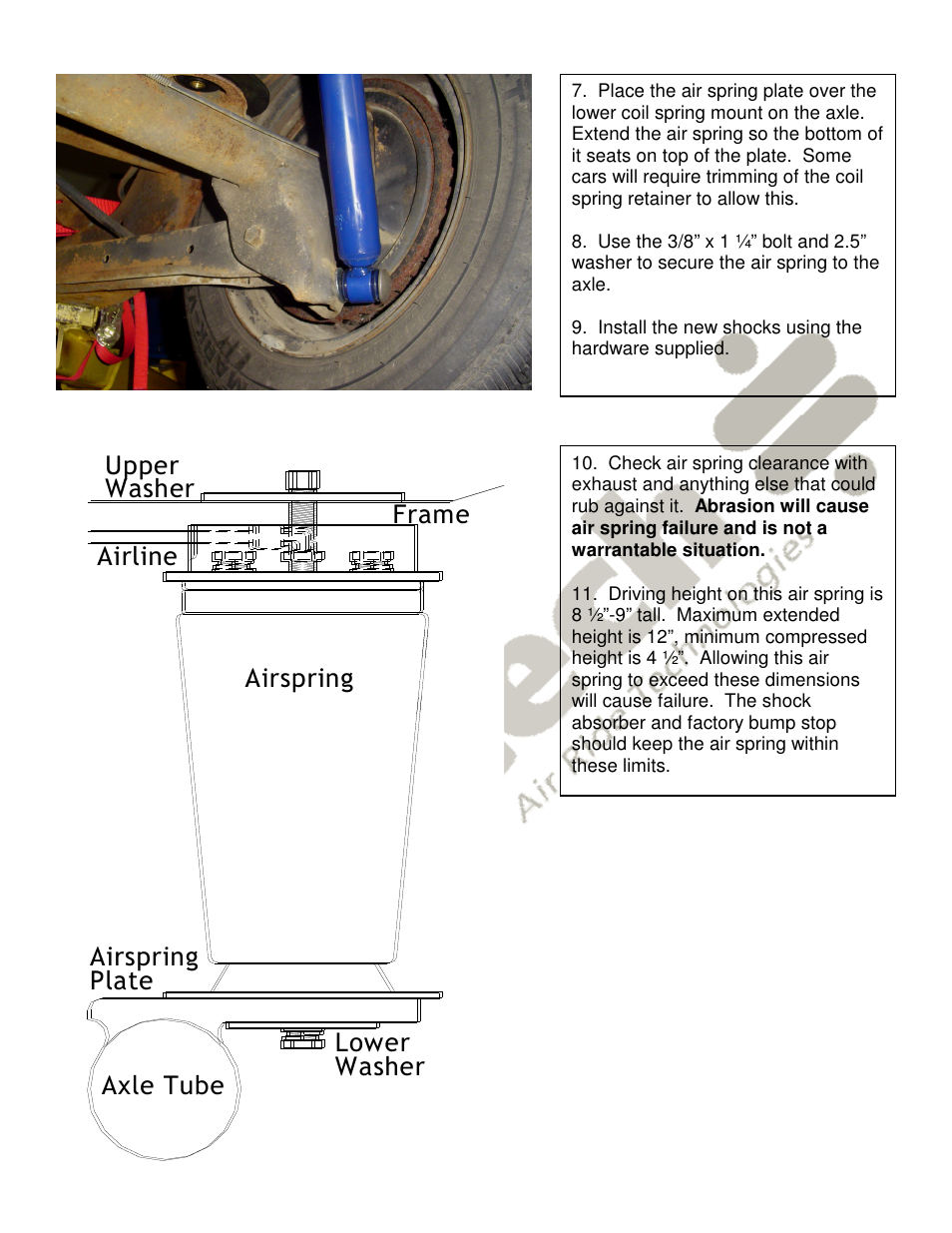 Ridetech 11154099 User Manual | Page 3 / 3