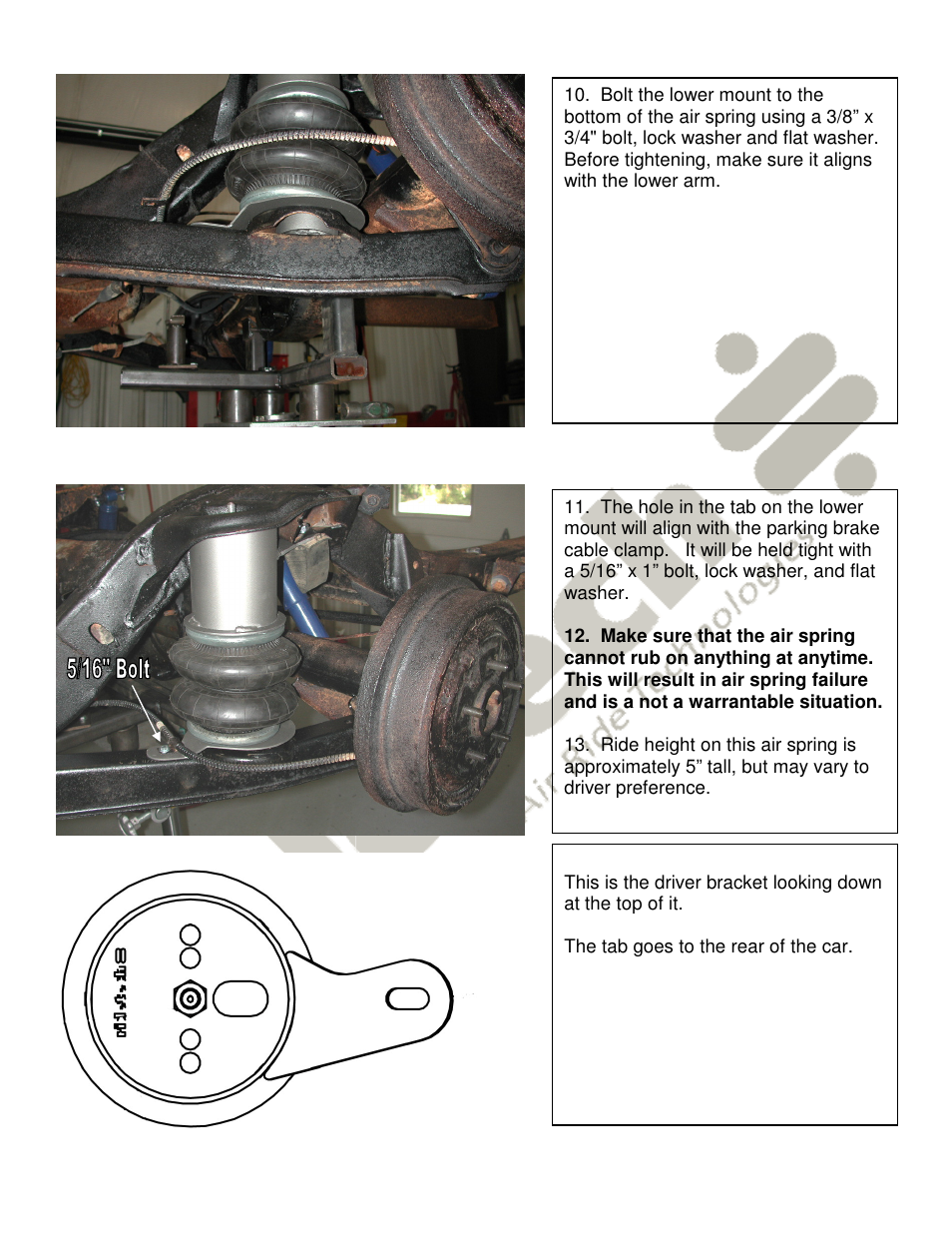 Ridetech 11054099 User Manual | Page 3 / 3