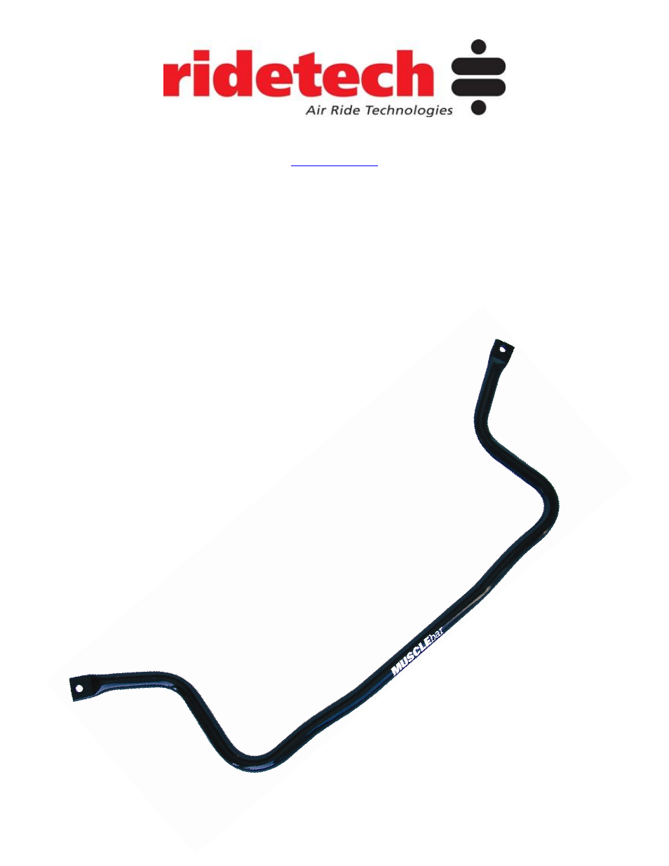 Ridetech 11389100 User Manual | 2 pages