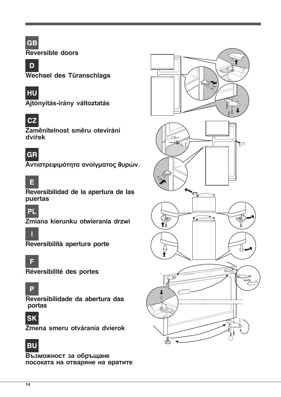 Indesit RAA 24 N User Manual | Page 14 / 52