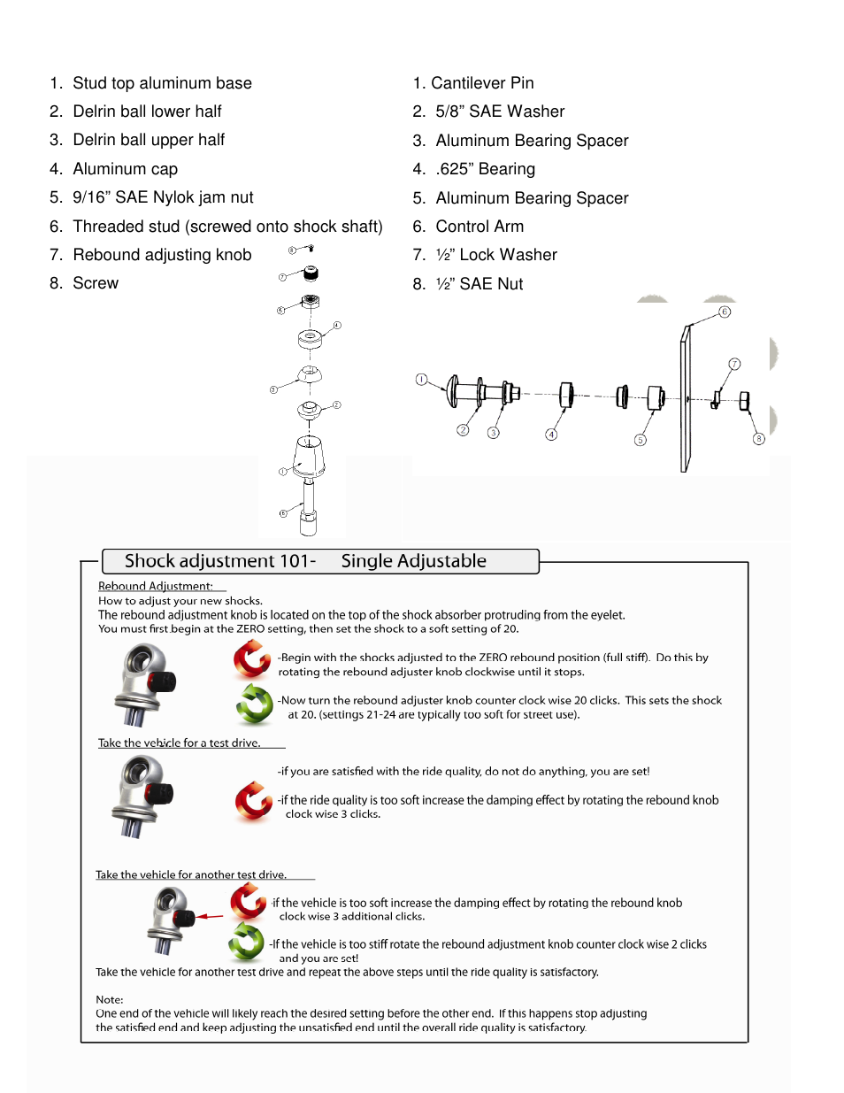 Ridetech 11370501 User Manual | Page 3 / 3