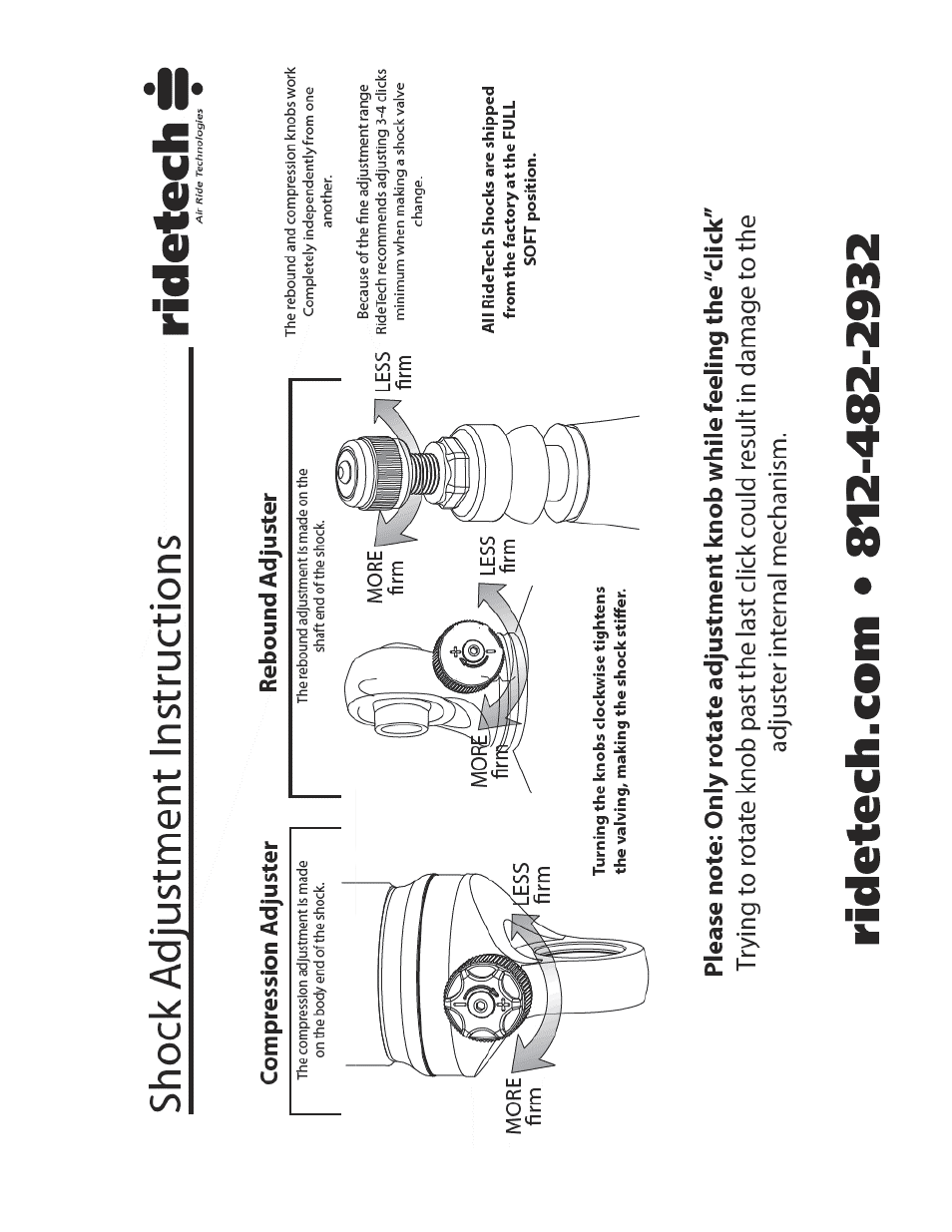 Ridetech 11330802 User Manual | Page 2 / 2