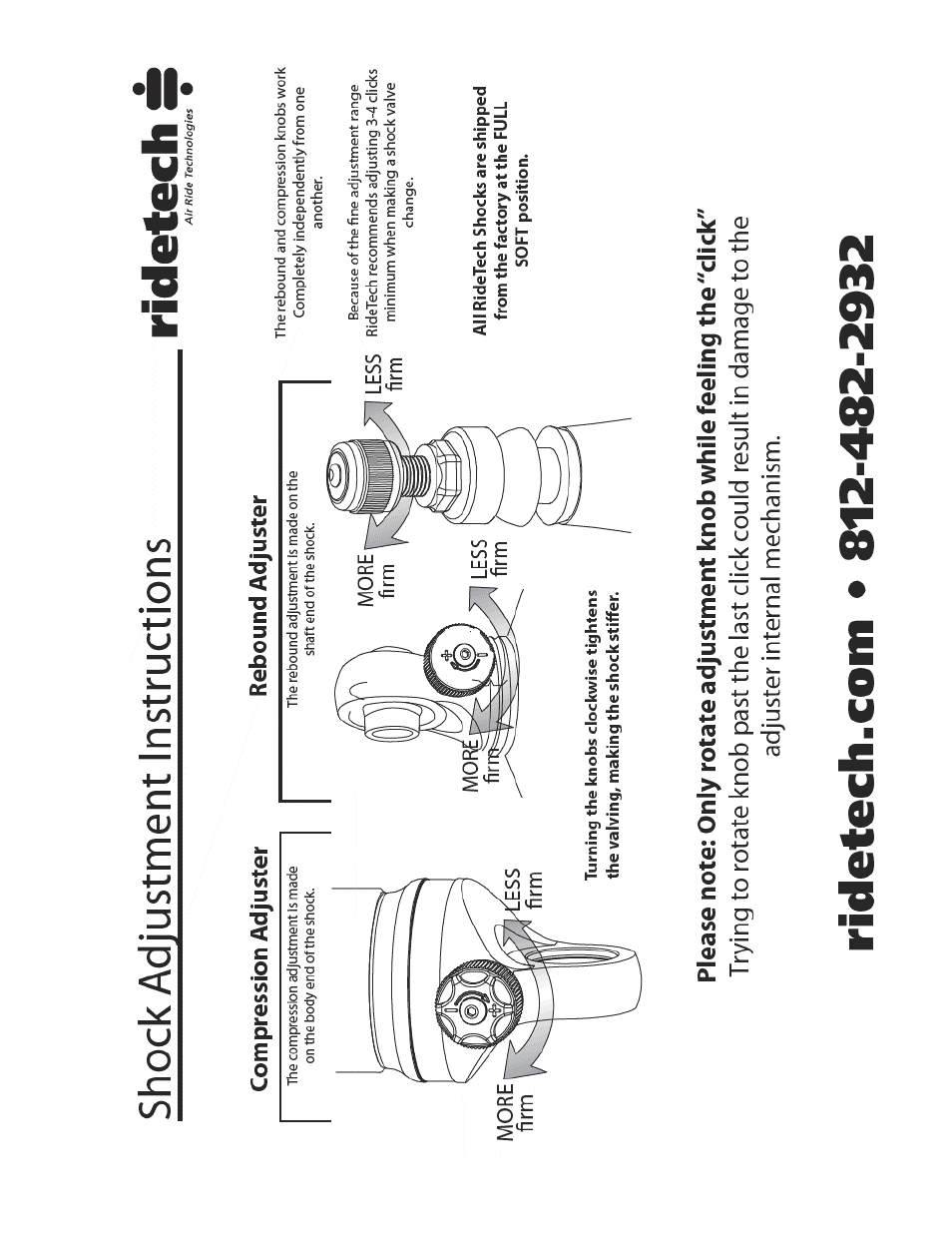 Ridetech 11330702 User Manual | Page 2 / 2