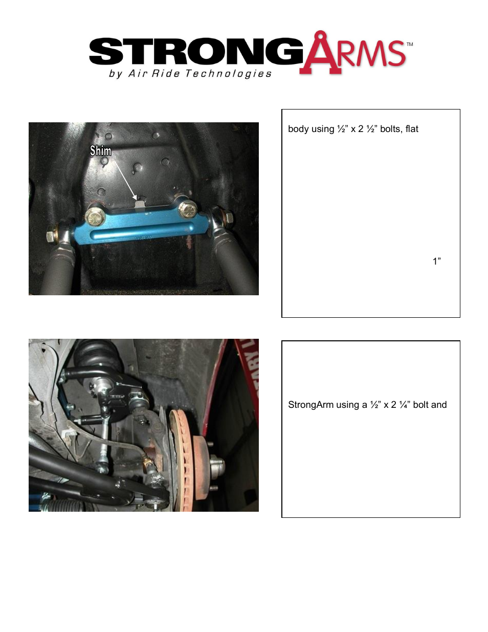 Ridetech 12103699 User Manual | Page 2 / 3