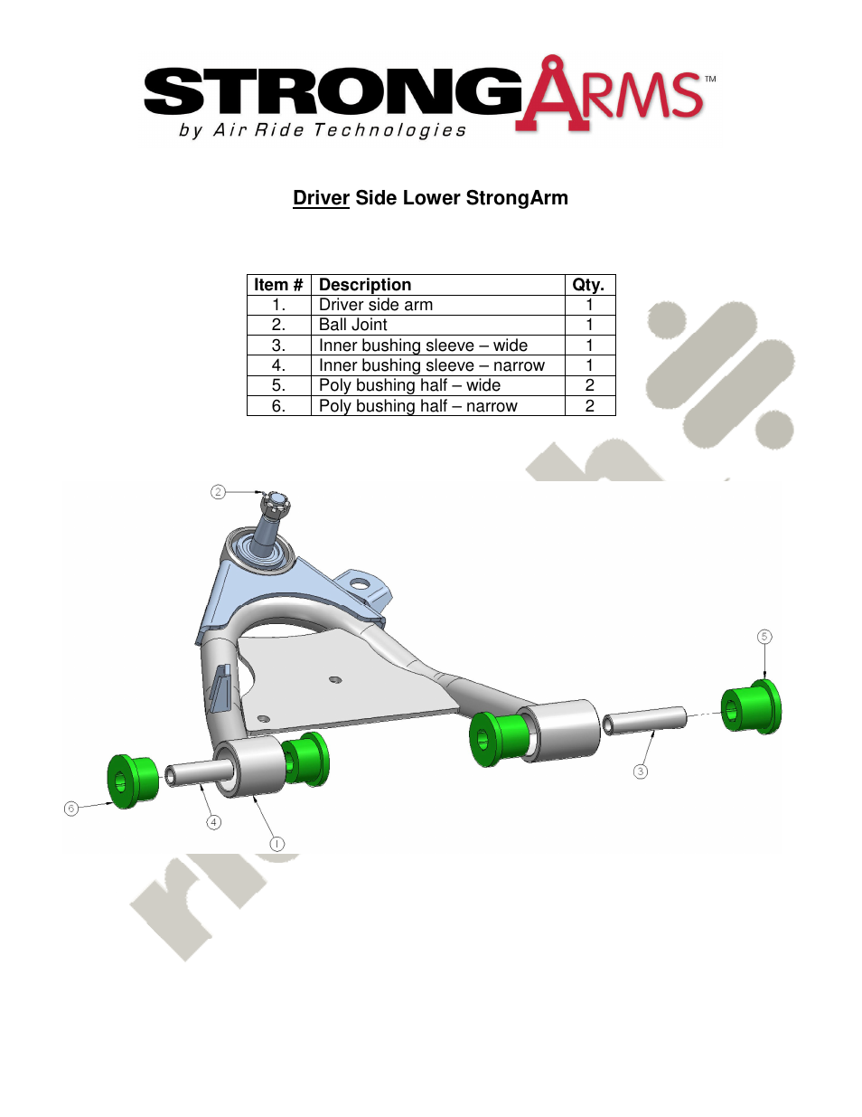 Ridetech 11391499 User Manual | Page 3 / 3