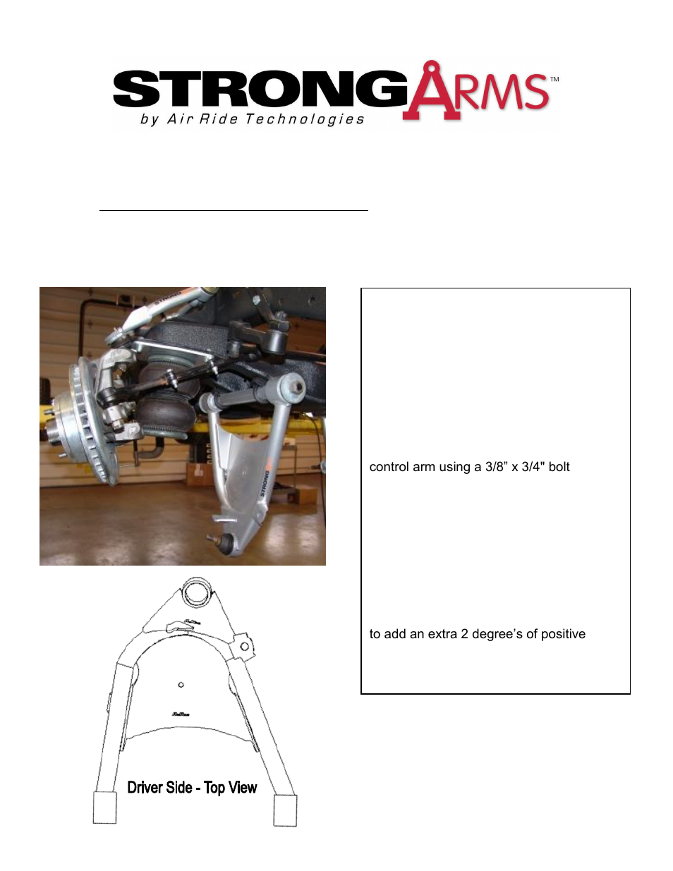 Ridetech 11341499 User Manual | Page 2 / 3