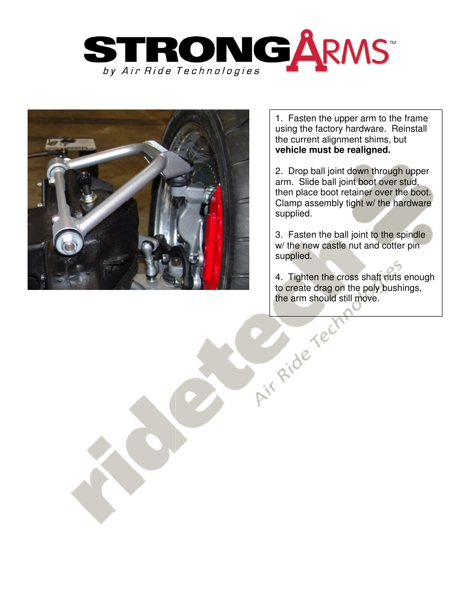 Ridetech 11323699 User Manual | Page 2 / 4